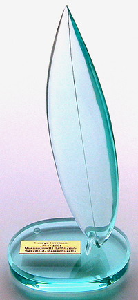 Acrylic Surfboard Trophy